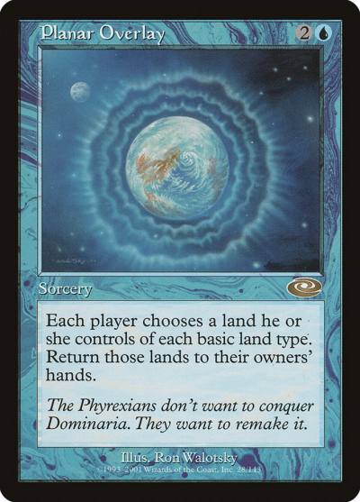 Planar Overlay PLS-28 Planeshift Magic card