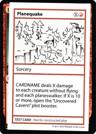 Planequake CMB2-59 Mystery Booster Playtest Cards 2021 Magic card