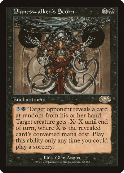 Planeswalker's Scorn PLS-52 Planeshift Magic card
