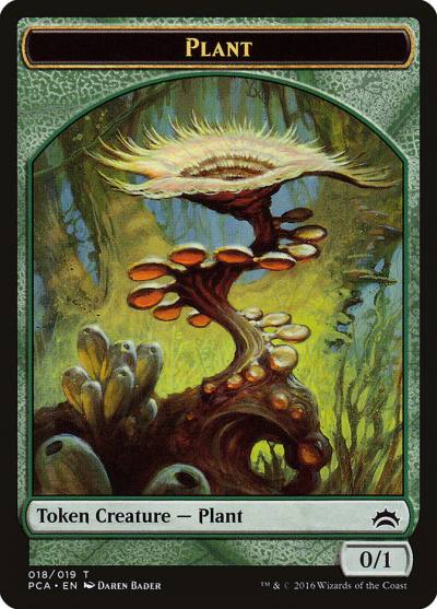 Plant TPCA-18 Planechase Anthology Tokens Magic card