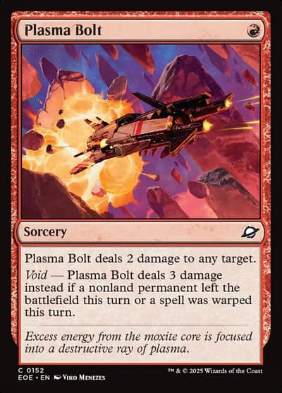 Plasma Bolt EOE-152 Edge of Eternities Magic card