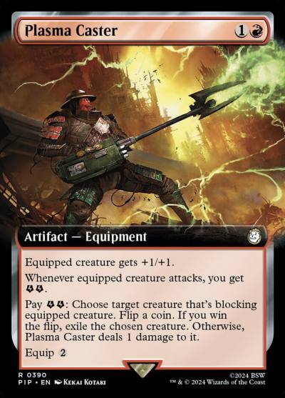 Plasma Caster PIP-390 Fallout Magic card