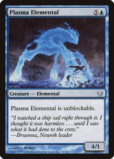 Plasma Elemental 34 Fifth Dawn Magic card