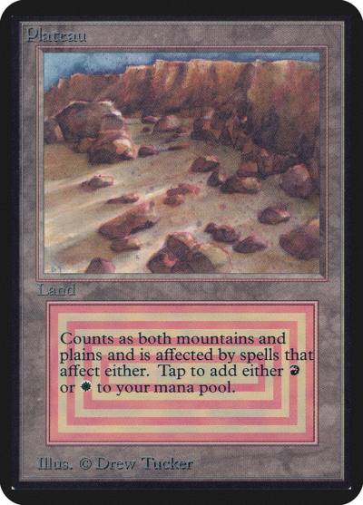 Plateau LEA-279 Limited Edition Alpha Magic card