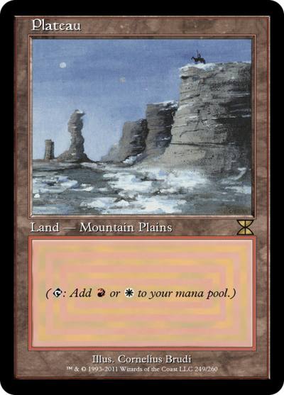 Plateau ME4-249 Masters Edition IV Magic card