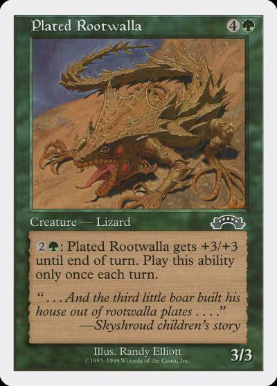 Plated Rootwalla BRB-52 Battle Royale Box Set Magic card