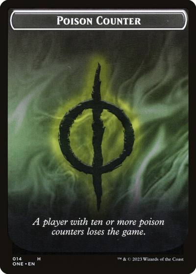 Poison Counter TONE-14 Phyrexia: All Will Be One Tokens Magic card