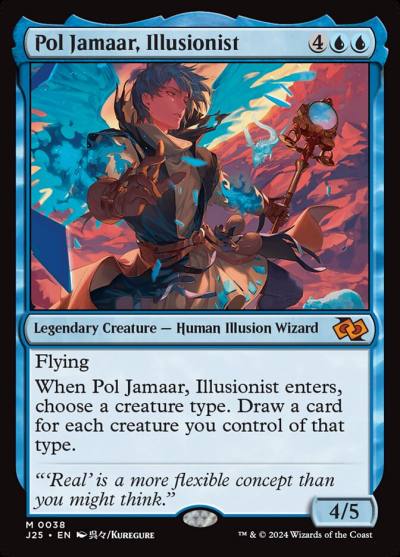 Pol Jamaar, Illusionist J25-38 Foundations Jumpstart Magic card