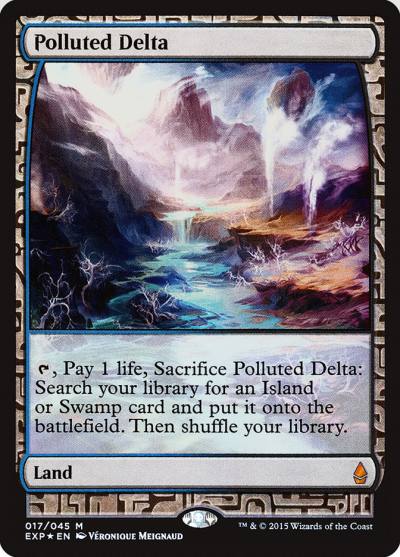 Polluted Delta EXP-17 Zendikar Expeditions Magic card