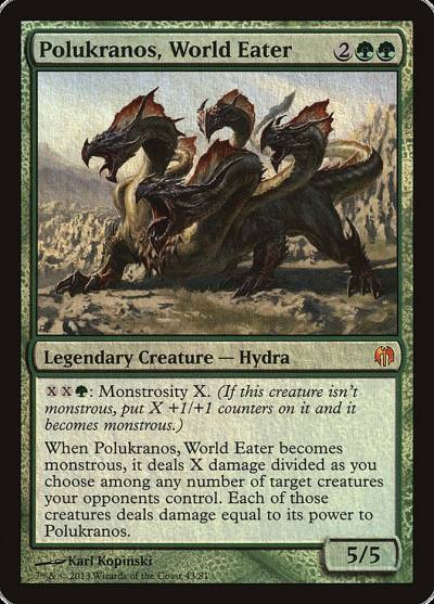 Polukranos, World Eater DDL-43 Duel Decks: Heroes vs. Monsters Magic card
