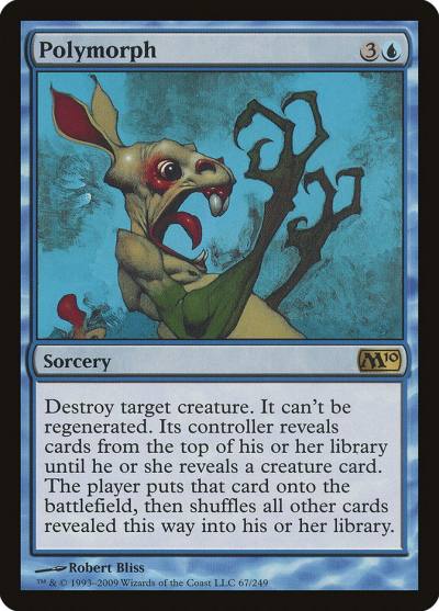 Polymorph M10-67 Magic 2010 Magic card