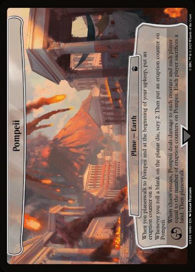 Pompeii WHO-595 Doctor Who Magic card