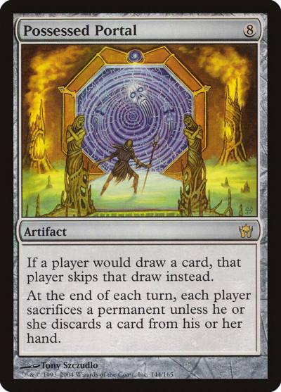 Possessed Portal 5DN-144 Fifth Dawn Magic card