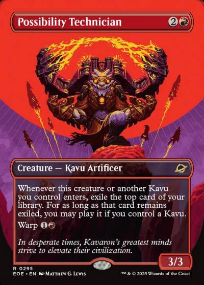 Possibility Technician EOE-295 Edge of Eternities Magic card