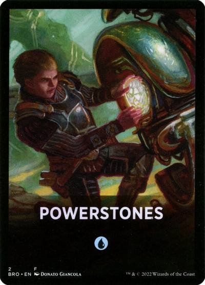 Powerstones FBRO-2 The Brothers' War Jumpstart Front Cards Magic card