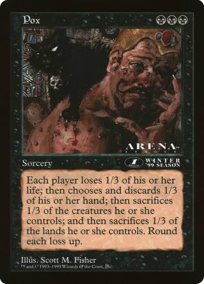Pox OLEP-63 Oversized League Prizes Magic card