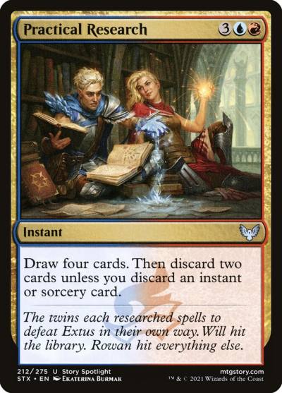 Practical Research STX-212 Strixhaven: School of Mages Magic card