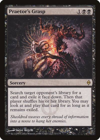 Praetor's Grasp NPH-71 New Phyrexia Magic card