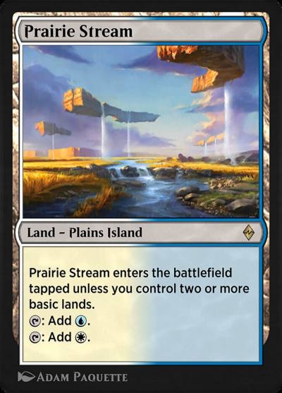 Prairie Stream EA3-24 Explorer Anthology 3 Magic card