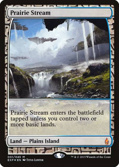 Prairie Stream EXP-1 Zendikar Expeditions Magic card
