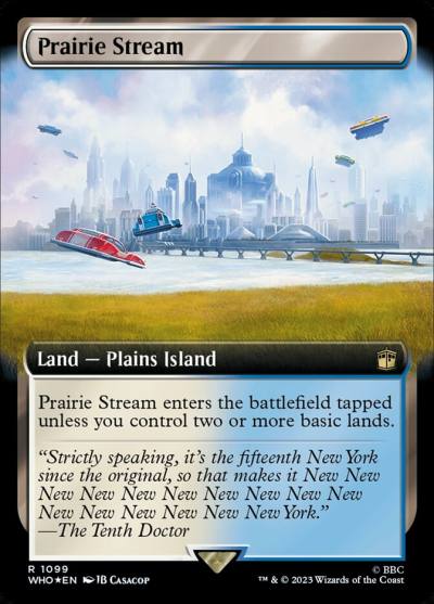 Prairie Stream WHO-1099 Doctor Who Magic card