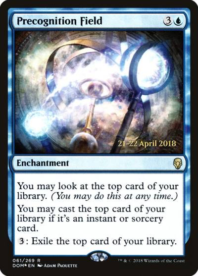 Precognition Field PDOM-61S Dominaria Promos Magic card