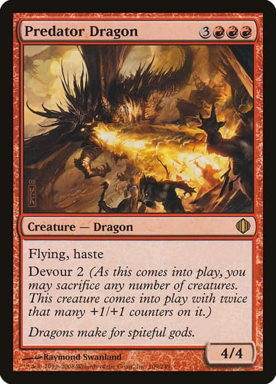 Predator Dragon 109 Shards of Alara Magic card