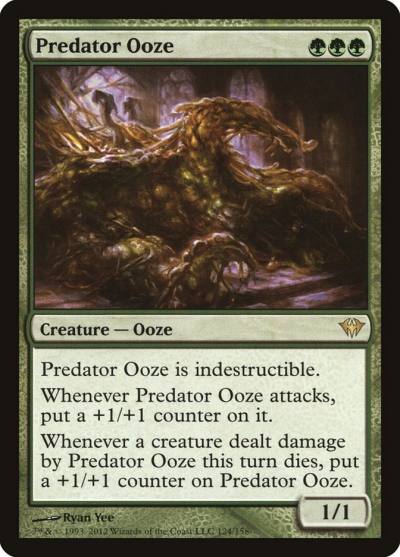 Predator Ooze DKA-124 Dark Ascension Magic card