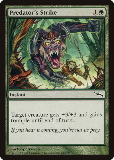 Predator's Strike MRD-128 Mirrodin Magic card