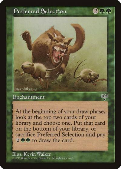 Preferred Selection MIR-233 Mirage Magic card