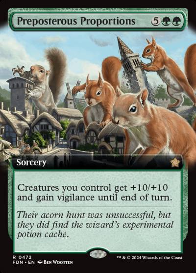 Preposterous Proportions FDN-472 Foundations Magic card
