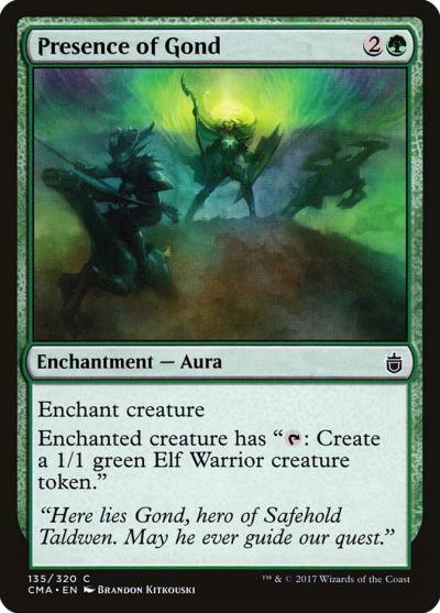 Presence of Gond CMA-135 Commander Anthology Magic card