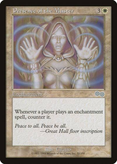 Presence of the Master USG-32 Urza's Saga Magic card