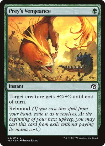 Prey's Vengeance IMA-182 Iconic Masters Magic card