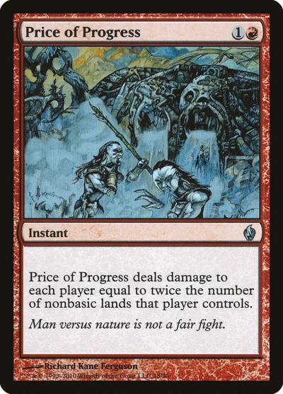 Price of Progress PD2-18 Premium Deck Series: Fire and Lightning Magic card