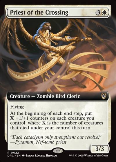 Priest of the Crossing DRC-22 Aetherdrift Commander Magic card