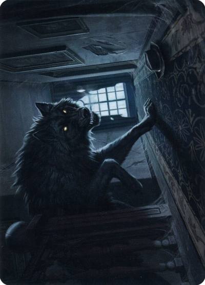 Primal Adversary // Primal Adversary AMID-52 Midnight Hunt Art Series Magic card