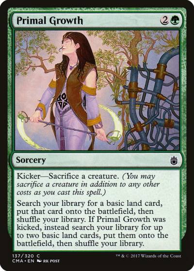 Primal Growth CMA-137 Commander Anthology Magic card