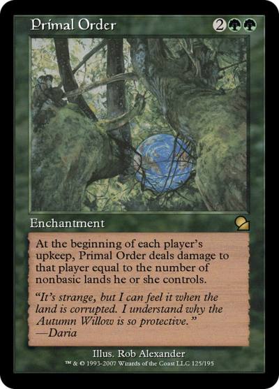 Primal Order ME1-125 Masters Edition Magic card