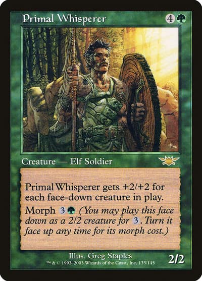 Primal Whisperer 135 Legions Magic card