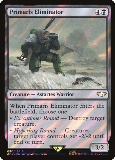 Primaris Eliminator 40K-50STAR Warhammer 40,000 Commander Magic card