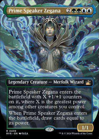 Prime Speaker Zegana RVR-439 Ravnica Remastered Magic card