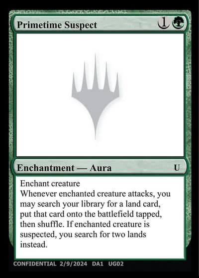 Primetime Suspect UNK-UG02A Unknown Event Magic card