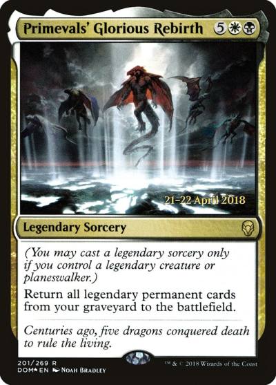 Primevals' Glorious Rebirth PDOM-201S Dominaria Promos Magic card