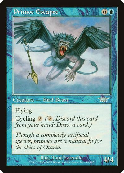 Primoc Escapee 49 Legions Magic card