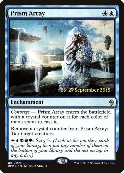Prism Array PBFZ-81S Battle for Zendikar Promos Magic card