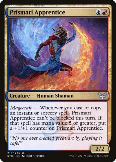 Prismari Apprentice 213 Strixhaven: School of Mages Magic card