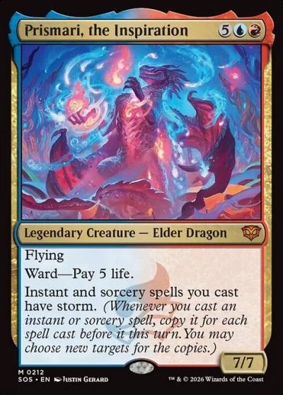 Prismari, the Inspiration SOS-212 Secrets of Strixhaven Magic card
