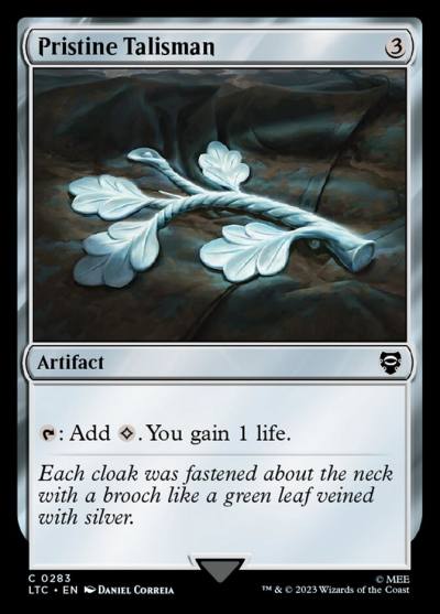 Pristine Talisman LTC-283 Tales of Middle-earth Commander Magic card