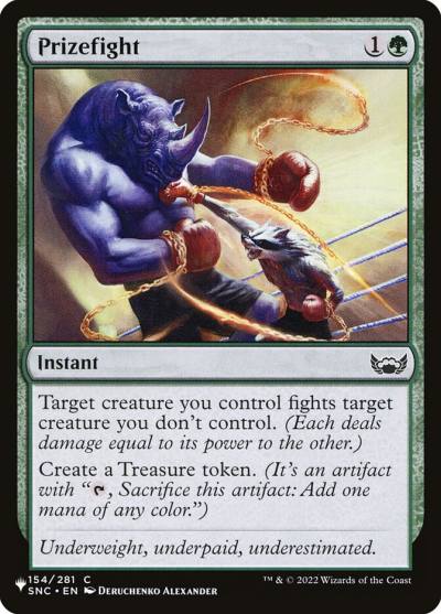 Prizefight PLST-SNC-154 The List Magic card